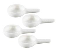 4 Pz Porta Candele Bruciatore Per in Porcellana Cucchiaio Per Scalda Profumo Cucchiaio Per Diffusore Per Bianca Cucchiaio D'olio Tavolo Da Pranzo Ceramica