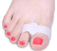 [4 pz] Raddrizza Dita Dei Piedi, Cuscinetti a Sollievo Per Sovrapposizione Toes separates-Dita Incrociate e Più & di Dita a Martello & Toe Artiglio Alluce Valgo Correttore