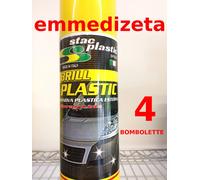 4 PZ Rinnova paraurti e plastiche di auto moto 600ml
