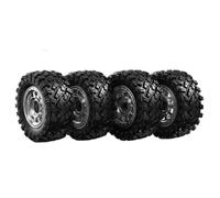 4 Pz Ruote Pneumatici Per MJX Per Hyper Go H12Y H12P 1/12 RC Crawler Parti | Parti di ricambio per auto RC, i pneumatici offrono una presa fuoristrada superiore e un rotolamento Ricambi