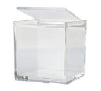 4 pz scatole bomboniere trasparenti plexiglass 10x10x10 cm EMM-G3006-4