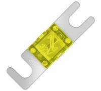 4 pz. SeKi Mini ANL fusibile 20A; per auto, camion, moto, barca, HiFi; fusibile piatto