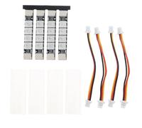 4 Pz/Set 2812 LED Striscia Luce Ad Alta Luminosità Braccio Montare Luce Multi Colore Per FPVs Quadcopters Riparazione