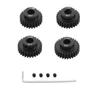 4 Pz/set Acciaio M0.6 25T 26T 27T 28T Motore Pignone Gear Set Diametro Foro 5mm Parti RC per 1/8 RC Auto Brushless Motore Spazzolato