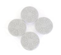 4 pz/set Cancello Parete Pad Wall Saver Scale Cancello Parete Protector per Cancello Bambino Porta Estensione Scale 8cm/3.14in