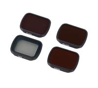 4 Pz Set di Filtro Drone per Drone Camera, con Vetro Ottico, Lega di Alluminio, ND128 ND64 CPL ND16 HD Rivestimento Diretto Fibbia ND Set di Lenti per Drone Flip