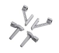 4 Pz/set Landing Gear Estensione Aumentata Gamba Altezza Extender Supporto Protector Parte di Riparazione Per 4 Droni Estensione Piede Alzato Extender Gambe Per 4