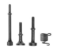 4 Pz/set Pratico Levigante Pneumatico Air Hammer Bit Rivetti per Teste per Lisciare Teste con Punte a Molla