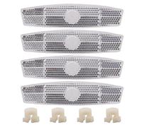 4 pz/set Riflettente ad alta riflettore ruota bici riflettore adatto per bicicletta avvertimento