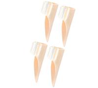 4 pz/set separatore alluce alluce alluce correttore pad distanziatori alluce valgo cuscini protezione per attrito e pressione