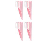 4 pz/set separatore alluce alluce alluce correttore pad distanziatori alluce valgo cuscini protezione per attrito e pressione