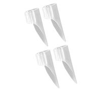 4 pz/set separatore alluce alluce alluce correttore pad distanziatori alluce valgo cuscini protezione per attrito e pressione