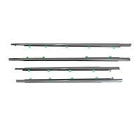 4 Pz/set Striscia Di Tenuta Accessori Auto Per Porte E Finestre Strisce Decorative In Gomma Nera Per CRV 2012-2016