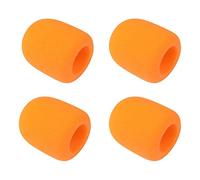 4 pz Sourcing Map Addensare Palla Tipo Spugna Schiuma Mic Copertura Palmare Parabrezza Protezione Ktv Broadcasting