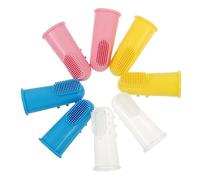 4 Pz Spazzolino Da Denti in Silicone Per Bambini Spazzolino Da Spazzolino Da Denti Pollice Bambino Orale Il Cane Bambino Che Fa i Primi Passi Orale Gel Di Silice