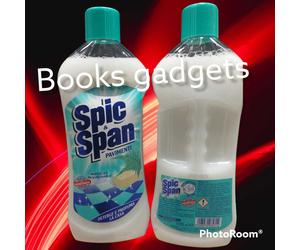 4 pz Spic & Span Detergente Pavimenti MARSIGLIA E MUSCHIO BIANCO Deterge Profuma