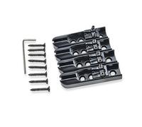 4 PZ Split Design Basso Elettrico Ponte Sella In Lega di Zinco Separato Basso Elettrico Chitarra Ponte Facile Installazione Sing