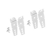 4 Pz Supporto per lavastoviglie guarnizione montaggio Gadget accessori lavastoviglie staffa tutore per clip universali per Metallo Silver Generico