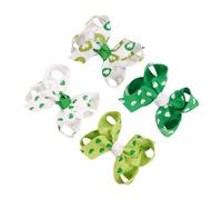 4 Pz Tornante Accessori Fasce Per La Testa Fascia Per Dolci Forcine Pratici Copricapi Oggetti Di Scena Pratici Per i Costumi Nuovi Ornamenti Per Green Tessuto Generico