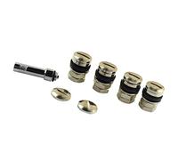 4 pz universale Stealth Flush Fit pneumatico auto pneumatico montaggio nascosto valvola steli