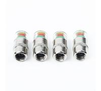 4 pz Valvola Auto Sensore Pressione Pneumatico Monitor Per Pneumatico Ruota 28 36 PSI Metallo E Plastica Costruire Per Uso Affidabile