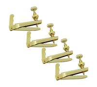 4 pz Violino Fine Tuner Fiddle String Adjuster Spinner Tuning Vite Metallo String Regolatori Facile Da Installazione