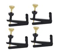 4 pz Violino Fine Tuner Fiddle String Adjuster Spinner Tuning Vite Metallo String Regolatori Facile Da Installazione