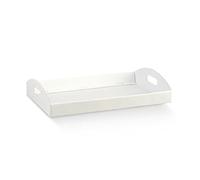 4 PZ WHITE 43.5x29x4.5 cm Cesto Vassoio per Bomboniere BIANCO | 4 vassoi in cartone rigido alta qualità made in italy | Montaggio semplice | Ideali per inserire i vostri sacchetti da bomboniera |