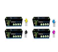 4 Quattro Toner Cartuccia d'inchiostro laser Nero CF350A 1300 pagine Ciano CF351A Giallo CF352A Magenta CF353A 1000 pagine generico per HP Laserjet 100 MFP M177 FW certificato ISO 9001 ISO 14001 - Visiodirect -