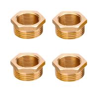 4 Raccordi Adattatore Riduttore Ottone da 1 Pollice a 3/4 Pollice per Vari Per T