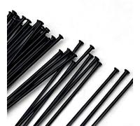 4 raggi e nippli T302 in acciaio inox 14G per mountain bike e bici da strada, design ultraleggero (258 mm Wing20)