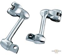 4 " Regolabile Chiudibile a Chiave Offsets With Male Mount Adattatore Chrome For