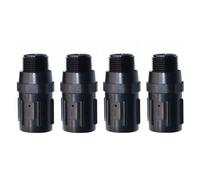 4 regolatori di pressione da 30 psi, riducono la sostituzione della pressione dell'acqua in arrivo, valvola di irrigazione a goccia per sistema di irrigazione del tubo e giardinaggio