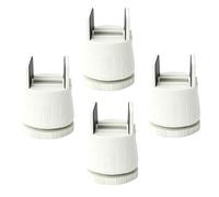 4 rialzi per mobili da 6 a 8 cm, rialzo per letto regolabile, con morsetto a vite per 0,1-5 cm di larghezza, per divani, tavolini, mobili, piedini di supporto