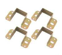 4 robuste staffe per letto a forma di U per stabilizzare le strutture del letto della piattaforma e sostenere le fondamenta del materasso (32 mm)