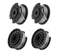 4 Rotoli Ø1,6mm Bobine di Filo Decespugliatore Compatibili con Bosch Art 23 SL 26 SL, EasyGrassCut 18 23 26, 18-230, 18-260, Rocchetto Filo Tagliabordi, Bobine per Tagliaerba F016800569 F016800385