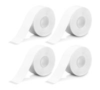 4 rotoli di nastro autoadesivo termoetichetta, adatto per stampanti di etichette, nastro impermeabile per stampa codici a barre, nome, data, prezzo, ecc
