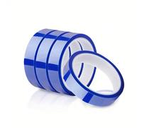 4 Rotoli di nastro sublimato in bianco da 0,8 pollici x 108 piedi, nastro resistente al calore fino a 250°C (248,9°F), per stampa a sublimazione, termotrasferimento, pressa per vinile. Adatto come reg