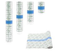 4 rotoli di pellicola per tatuaggi Second Skin, 5/10/15/20 cm x 2 m, pellicola trasparente in poliuretano, impermeabile, cerotti per ferite e pellicola protettiva per dopocure