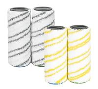 4 rotoli di ricambio per Karcher FC7 FC5 FC3 FC3D EWM2 2.055-007.0/2.055-006.0 (giallo + grigio)