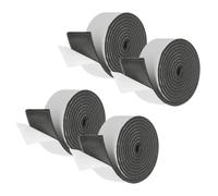 4 Rotoli per Foam Weather Stripping 2" x 3/16" (Totale 8m, 2m/Rotolo)