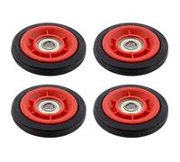 4 RULLI CANALE DI SCARICO PER ASCIUGATRICE REX ELECTROLUX 8077877028 ORIGINALE