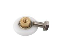 4 rulli for porta doccia, puleggia for porta scorrevole in vetro, ruote for porta scorrevole, rulli for accessori da bagno, 20-27 mm(23mm 4pcs Lot)