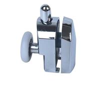 4 rulli for porta doccia, rotelle for porta scorrevole del bagno, rulli for porta doccia singoli da 23 mm e 25 mm.(25 upper part big)