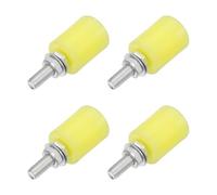 4 rulli guida per cancello scorrevole, in nylon, regolabili, per casa, ufficio, magazzini (3,2 cm x 4 cm)