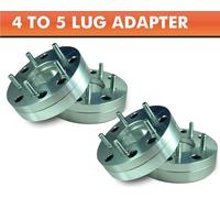 4 Ruota Adattatori 4x100 A 5x4.5¦ MUSTANG 5 Manico Ruote Su Mini Cooper