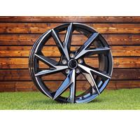4 Ruote Audi Trine Style 19" Nere Lucide ET38 5x112, Per A6 Q3 Q5