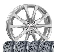 4 Ruote complete invernale per Seat Leon 8x19 Brixen SIL 235/35 R19 91W Nexen Wi