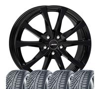 4 Ruote complete invernale per Seat Leon 8x19 Brixen SW 235/35 R19 91W Nexen Win