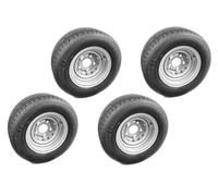 4 ruote complete Kenda / Starco 195/55 R10 C cerchio 6.00 J x 10 5 fori ET -4...